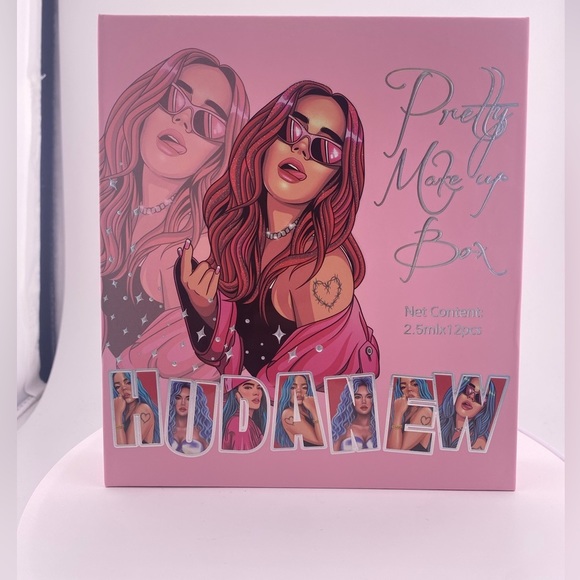 Karol G Bichota Huda New 12 Piece Mini Matte Liquid Lipstick set in Box - Picture 2 of 8